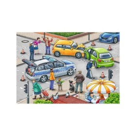 Puzzle Politie, 2X12 Piese Ravensburger - 1